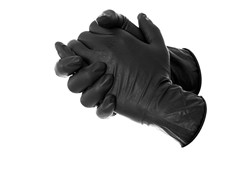 Handschuhe Latex schwarz M - 100 St.NP